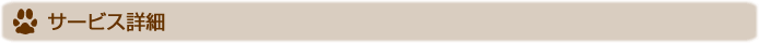サービス詳細